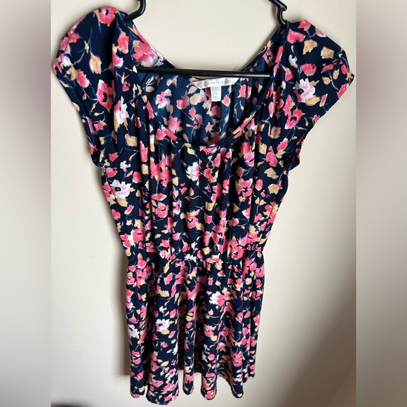 Floral Spring Mini Dress by Lauren Conrad Womens Size Small - Picture 1 of 16